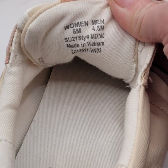 Madewell Kickoff Trainer Sneakers Dusty Rose Size 6 - Picture 5 of 13